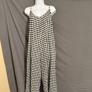 BEAUTIFUL Checkered Jumpsuit Size 2X